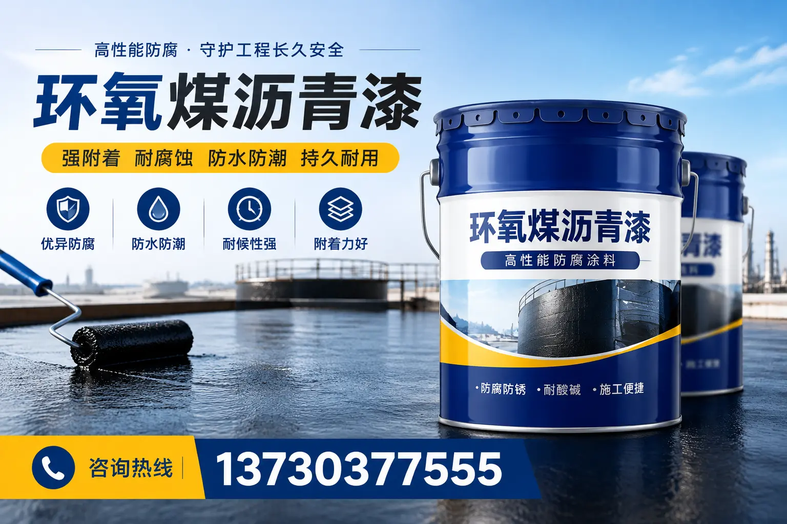 如何判断环氧煤沥青漆的质量?安阳消费者指南