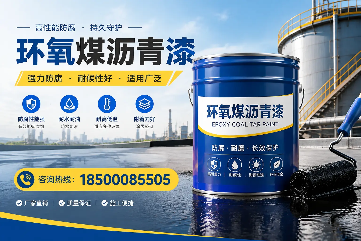 环氧煤沥青漆的储存与运输注意事项,安阳企业须知